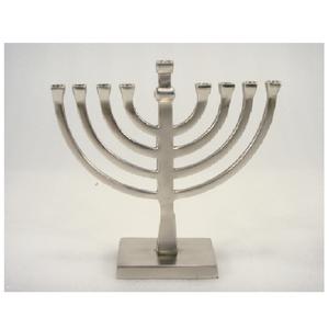 Porte-bougie en acier aluminium pur poli à 9 tuyaux pour la maison et le bureau, décoration de fête de Noël, aspect moderne - Product Image 3