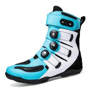 Chaussures de moto pour hommes avec protection de la cheville pour les saisons printemps et été - Product Image 3