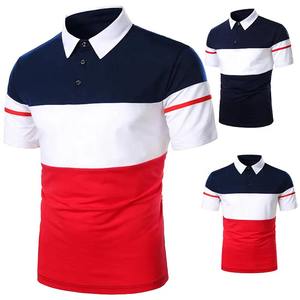 OEM personalizado de alta calidad 100% algodón de los hombres Casual para camisetas de polo 100% algodón Casual estampado sólido patrón de uso diario - Product Image 2
