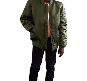 Minimalist Black Varsity Jacket Clean & Sleek Look jacket for <b>men</b> <b>men's</b> jackets - Product Image 2