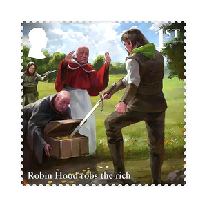 Ensemble d'autocollants de timbres Royal Mail de première classe, étiquettes et notes autocollantes du Royaume-Uni, timbres britanniques en gros - Product Image 2