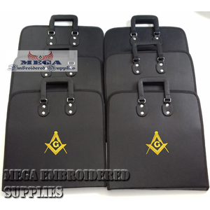 Étuis à tablier maçonnique Regalia-Carré et boussole - Product Image 2