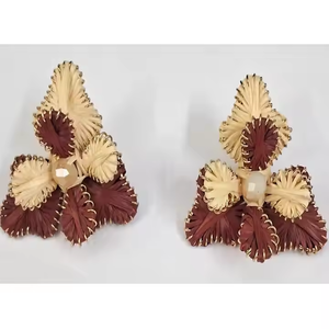 Pendientes Largos Hechos a Mano con Cuentas de Diseño Múltiple, Joyería Larga en Capas, Accesorios de Moda para Mujeres y Niñas - Product Image 4