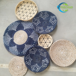 ¡Artículo popular 2024! Cesta de pared colgante de jacinto de agua de exportación de Vietnam elegancia hecha a mano con un presupuesto - Product Image 5