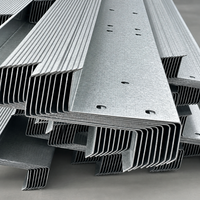 Poutre en Z en acier pour système de support de panneaux solaires, acier structurel laminé à froid, galvanisé haute résistance, pour support de plancher, toiture et mur