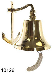 Elegante Campana de Barco de Latón para Decoración Náutica del Hogar, Crea una Atmósfera Marítima Clásica con un Auténtico Encanto Vintage - Product Image 3