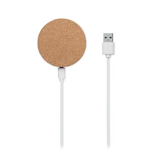 KOKE Eco-Gadgets Caricatore Wireless Prodotto per Casa Intelligente con Materiale in Sughero - Product Image 4
