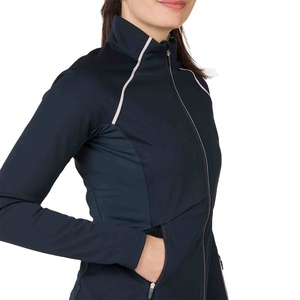 Vestes Softshell à fermeture éclair multi-poches pour femmes, en tissu polyester personnalisé, pour le travail en extérieur, 2026 - Product Image 2