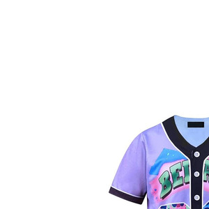 Set Style OEM/ODM Wholesale Bulk Order Available Women's Custom Breathable Polyester <b>Baseball</b> Jerseys Printed Sports Uniforms - Product Image 5