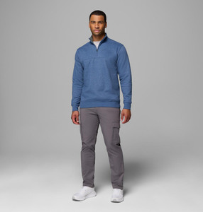 Sweat-shirt pour homme de qualité supérieure, couleur crème clair, 100% coton lourd, coupe classique, unisexe, chez Fratres Sports - Product Image 2