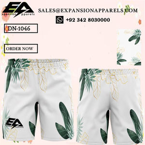 Short de bain d'été en polyester pour homme, coupe courte, uni vintage, séchage rapide, sublimation, deux shorts de plage profonds 6XL, couleur unie - Product Image 6