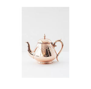 Théière arabe en acier inoxydable, cafetière Dallah, cafetière arabe en cuivre chromé - Product Image 5