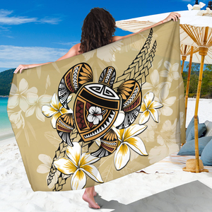 <b>Women</b> Multi Color Printed Lava Lava Sarong Wrap <b>Beach</b> Dress Summer Vacation Resort Holiday Tropical Island <b>Cover</b> <b>Up</b> Swimwear - Product Image 2