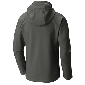 Veste Softshell pour homme OEM, quantité en gros, col montant, capuche personnalisée, veste Softshell à la vente, différentes tailles, revêtement - Product Image 2