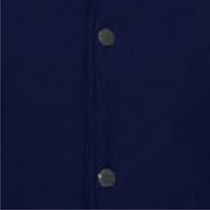 Blouson bomber bicolore bleu marine et gris – Veste universitaire classique élégante pour le quotidien – Tenue chic et tendance - Product Image 3