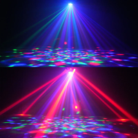 Шестилучевая светодиодная голова-прожектор DJ Bee Eyes RGBW DMX512 с эффектом стробоскопа и движущимся лучом для сценического освещения на Рождество и дискотеки
