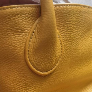 Bolso de mano de cuero de color amarillo, diseñador de moda para mujer, bolso de cuero Pu de alta calidad, bolso de hombro para mujer - Product Image 6