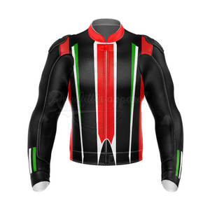 Chaquetas de moto hechas de cuero de calidad profesional a la venta a precio bajo Chaquetas de moto disponibles con logotipo personalizado - Product Image 3