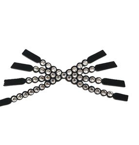 Empeigne de chaussure avec strass thermocollants, accessoires de chaussure, autocollants en strass et matériaux auxiliaires, approvisionnement direct d'usine - Product Image 5