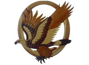 Plaques en bois Intarsia tenture murale fabriquée au Vietnam/Décoration murale d'art en bois Intarsia - Product Image 6