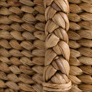 Panier rond en jacinthe d'eau avec 4 poignées, panier de rangement fait à la main, vente en gros, écologique, fabriqué au Vietnam - Product Image 3