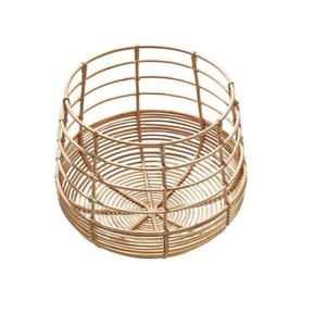 Panier décoratif de dessus de bol de service de finition antique noire pour la restauration à domicile - Product Image 2