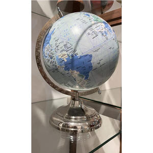 Olde World Vintage Globe Matel Base Globe Grandma and Grandpa Core Dark Academia Fairy Core Table Top Globe - Product Image 3