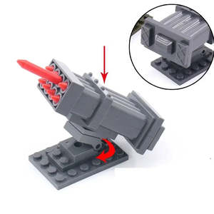 Pour jouet lance-missiles LEGO en plastique durable - Product Image 5
