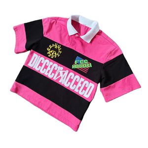 Ropa de calle con logotipo personalizado Boxy Fit para camisas 100% algodón bordado sólido impreso de punto de secado rápido de longitud Regular para hombres - Product Image 1