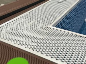 Rejilla de piscina en zigzag gruesa de 2,5 CM, equipo antideslizante, drenaje de piscina, desbordamiento, esquina, herramientas y accesorios para piscina - Product Image 6