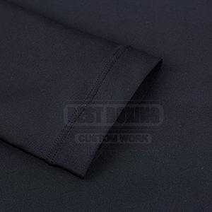 เสื้อรัชการ์ดแขนยาวแบบเรียบสำหรับผู้ชายชุดป้องกันผื่นแบบมีสไตล์ระบายอากาศได้ดี - Product Image 4