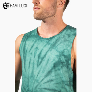 Débardeur de sport tendance pour homme, grande taille, style décontracté musculation, séchage rapide, respirant, en polyester tricoté, brodé et imprimé - Product Image 4