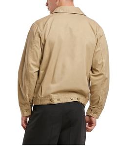 Veste en toile personnalisée, col en velours côtelé, coton de chanvre, pour hommes, vente en gros, veste en toile, coton de haute qualité, vestes de travail - Product Image 2