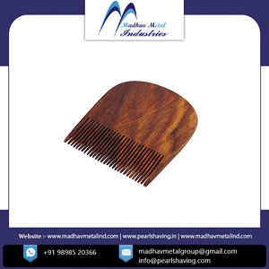 Precio de fábrica al por mayor, peine de barba de madera ecológico, cómodo peine de nuevo estilo para uso doméstico - Product Image 2