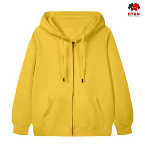 Sudadera con capucha cómoda y transpirable para hombre Ryan Pro Gear con cierre de cremallera y logotipo personalizado, diseño OEM ODM - Product Image 5