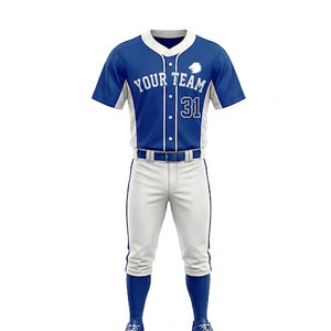 Ventes chaudes Uniformes de baseball Haute performance Haute qualité Faible MOQ Nouveaux uniformes de baseball tendance - Product Image 1