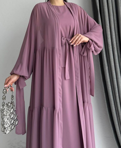Abayas de invierno para reuniones festivas y abayas casuales de invierno para uso diario Long Flair Beautiful Abaya Designs - Product Image 6