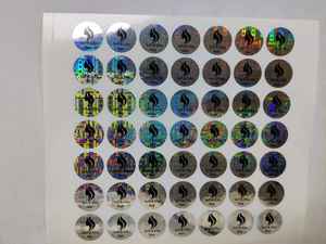 Etiquetas Adhesivas Holográficas Redondas Personalizadas Digiteltech P4 para Empaquetado, Hechas en BD para Compras Comerciales - Product Image 2