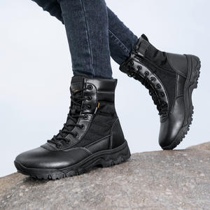 Bottes de randonnée confortables et chaudes à tige haute, bottes de sport d'extérieur, bottes de travail tendance, antidérapantes et résistantes à l'usure - Product Image 4