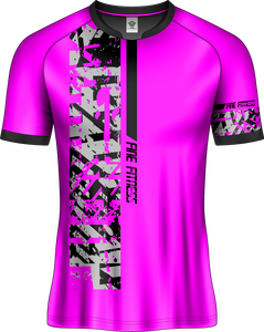 Maillot de cyclisme bleu marine à manches courtes pour homme - Product Image 1