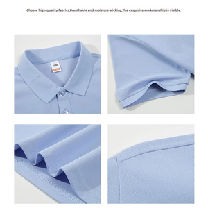 เสื้อโปโลสำหรับทีมกอล์ฟของผู้หญิงเสื้อโปโลพิมพ์ลายลูกปัดโพลีเอสเตอร์แบบนิ่มพิมพ์ลายนูนโลโก้ตามสั่ง - Product Image 2