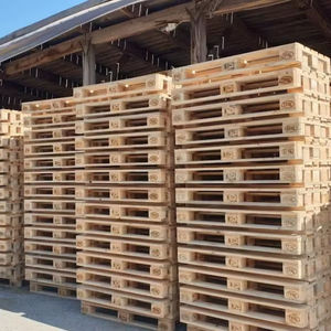 Compre paletas de madera Epal fuertes de buena calidad, paletas de madera Premium dobles de una cara para transporte, construcción, compre paletas europeas - Product Image 1