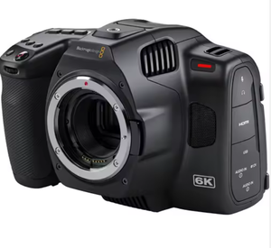 กล้องถ่ายภาพยนตร์พกพา Blackmagic Design รุ่น 6K Pro Super35 HDR Sensors ยอดขายสูงสุดสำหรับอุตสาหกรรม OEM พลาสติก ผลิตในยุโรป สีดำ - Product Image 3