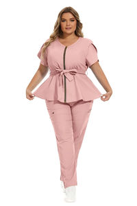 Hospital Medical Mens <b>Doctor</b> Scrub Suits Stretchy Comfortable Mens Comfortable Wear Scrubs Nursing Surgical Uniform <b>Sets</b> for Men - Product Image 2