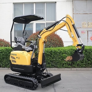 Mini Excavadora Hidráulica de 1 Tonelada, Compacta, con Caja de Cambios y Bomba Controladas por PLC, para Construcción y Agricultura - Product Image 3