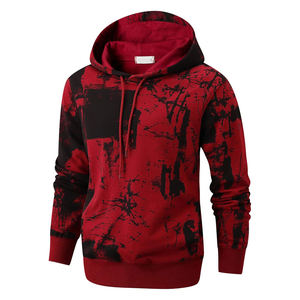 Premium 300 GSM Tie Dye pull à capuche pour hommes Vintage français éponge doux polaire marque personnalisée disponible - Product Image 6