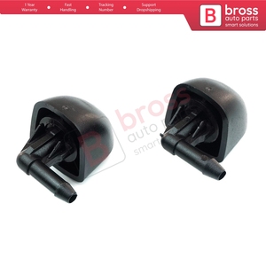 BSP529 2 Pièces Buses de pulvérisation d'eau pour lave-glace avant pour Laguna 1 Trafic 2 Kangoo 1 Primastar Vivaro A X83 77003088 - Product Image 6