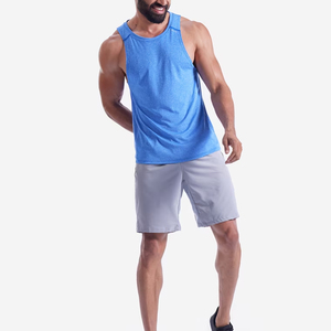Camiseta sin mangas de algodón personalizada de alta calidad, de secado rápido y transpirable, ecológica, para hombres, gimnasio, entrenamiento, equipo de Fitness, estilo deportivo - Product Image 1