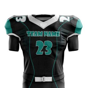 Nuevo Diseño de Camisetas de Fútbol Americano Hechas a Medida con Nombre y Número del Jugador, Uniformes Juveniles de Fútbol Americano - Product Image 4