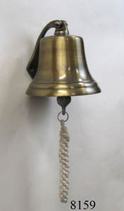 New Design Aluminium Nickel Polished Nautical Ship <b>Bell</b> Supplier Best Selling Wall Mounted <b>Bell</b> Wholesale Price - Product Image 2